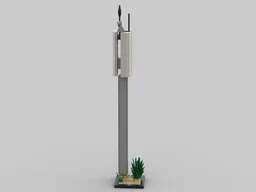 Futuristic Telecommunications Tower