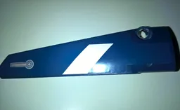 Technic, Panel Fairing # 6 Long Smooth, Side B with White Stripe and Door Handle Pattern (Sticker) - Set 41999
