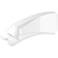 Lego Animal Body Part, Fin 2 x4 with Handle / Trans-Clear