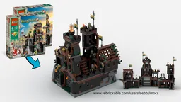 7947: Black Knight's Castle Extension