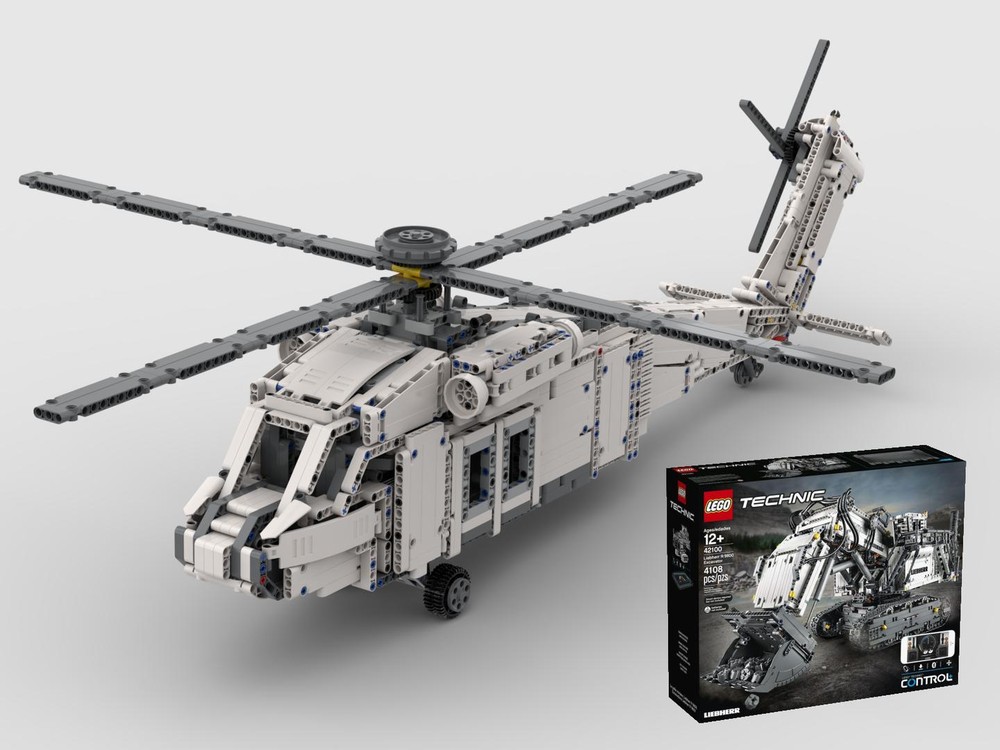 Lego 42100 Sikorsky UH-60 Black Hawk Helicopter