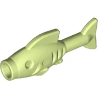 Animal, Fish [Hollow Stud Mouth] / Yellowish Green