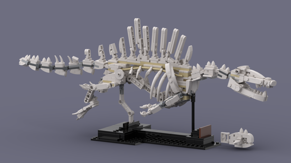 Lego 21320 - swimming Spinosaurus Aegiptiacus alternate build