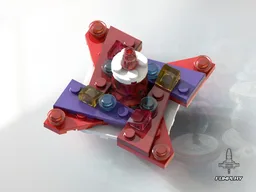 Spinning Top #06 Red Whirlwind