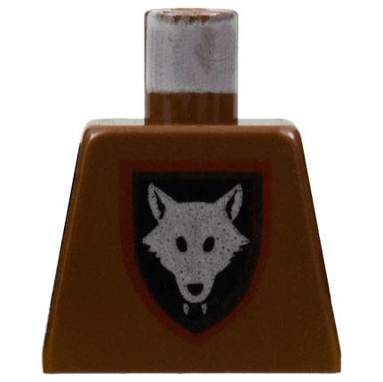 Lego Torso Castle Wolfpack Pattern
