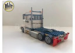 Flatbed/semi-truck