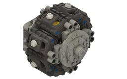 16 Cylinder Two-stroke Radial Engine - Monaco Trossi