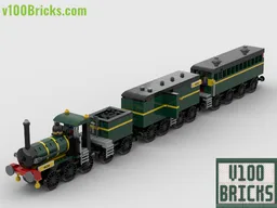 Train with carriages