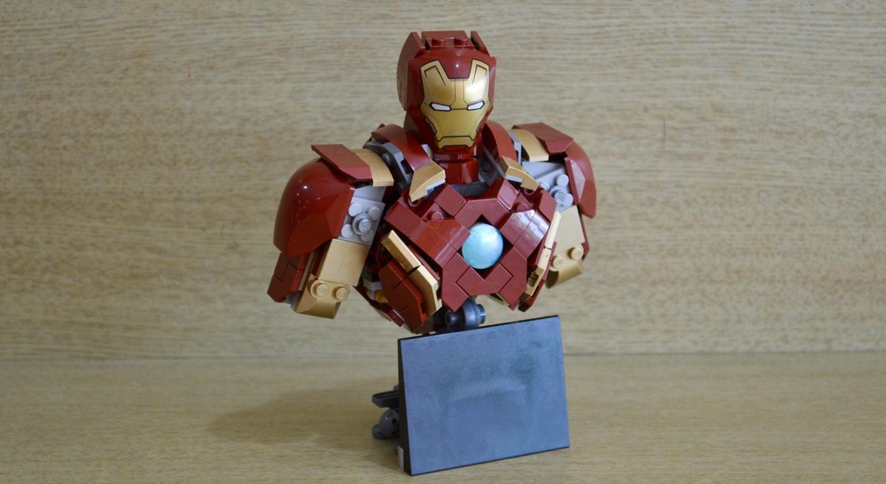 Lego 76206 Iron Man Mark 43 Bust - Alternate Build