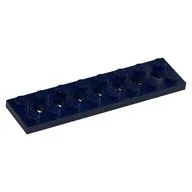 Technic Plate 2 x 8 [7 Holes] / Dark Blue