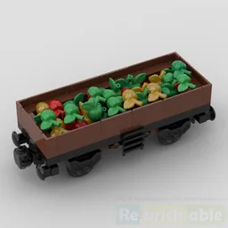 Apple transport train car