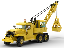 Vintage Crane Truck