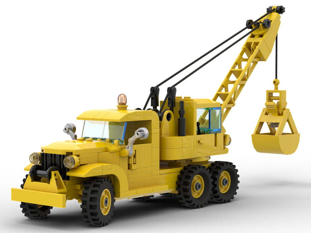 Lego Vintage Crane Truck