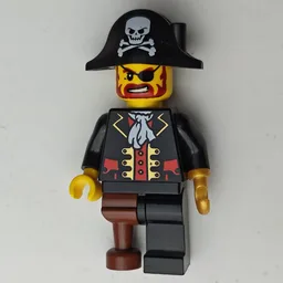 Pirate - Black Torso, Black Leg, Peg Leg - Nashville