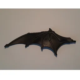 Animal Body Part, Dinosaur, Pteranodon Wing, Right / Black