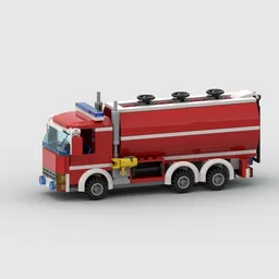 Lego City Fire Brigade XL Tank Truck
