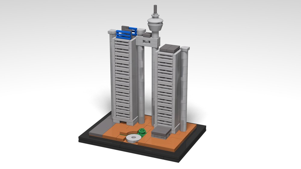 Lego Genex Tower, Belgrade, Serbia