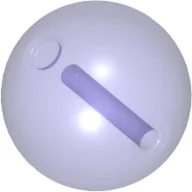 Projectile, Large Figure Weapon, Zamor Sphere / Ball / Trans-Purple
