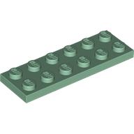Lego Plate 2 x 6 / Sand Green