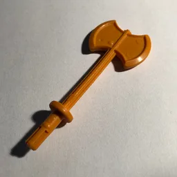 Weapon Axe from Nestle Promo Figure / Earth Orange
