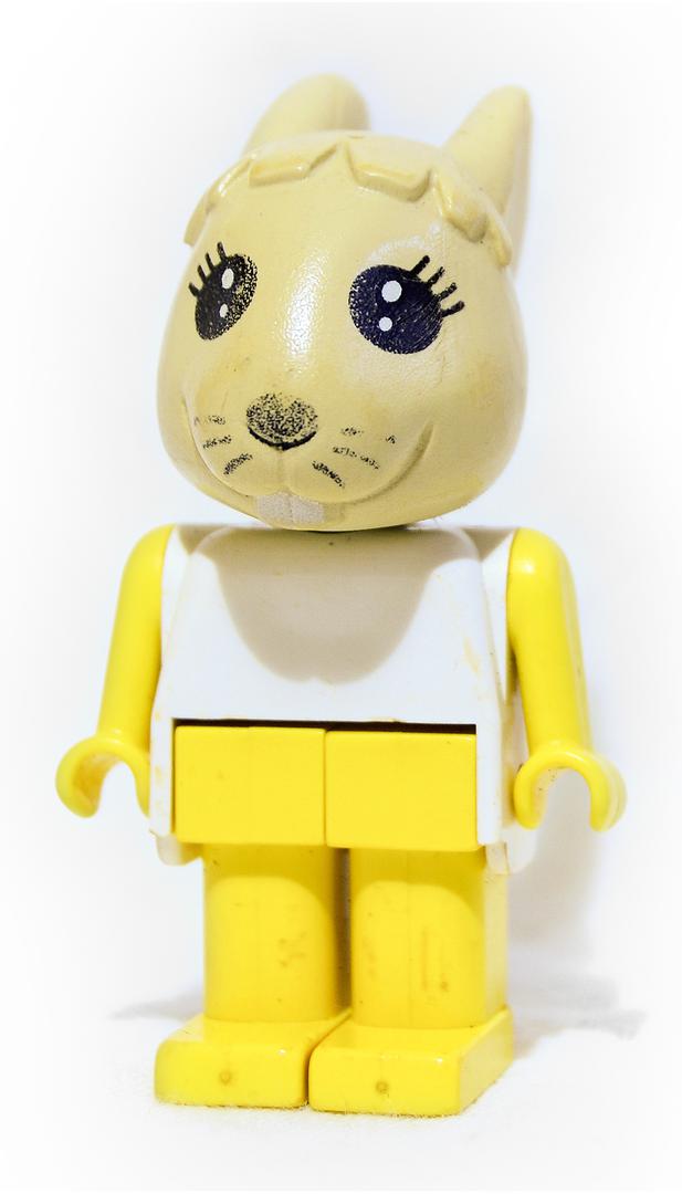 Lego Fabuland Figure Bunny 3 - Orzoro Nestlé Promotional polybag