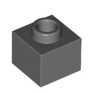 Plate 1 x 1 x 2/3 with Open Stud / Dark Bluish Gray