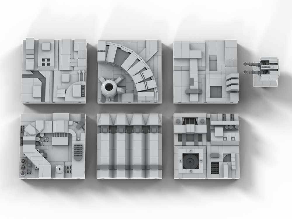 Lego Death Star Panels