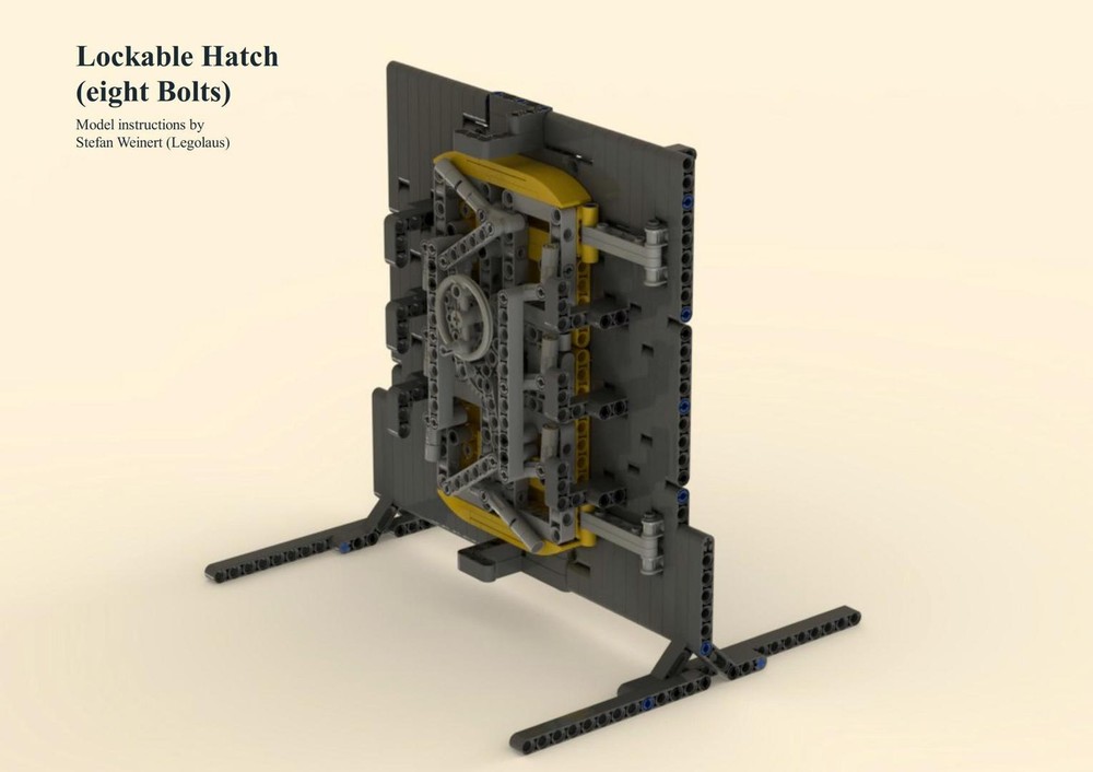 Lego Lockable Hatch (eight Bolts)