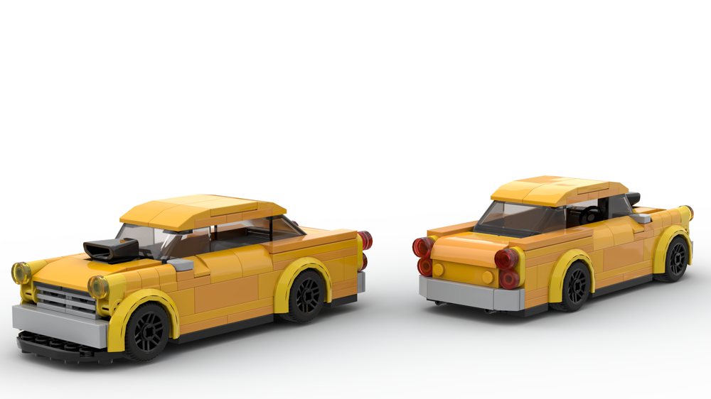 Lego Modified Taxi from the Daily Bugle
