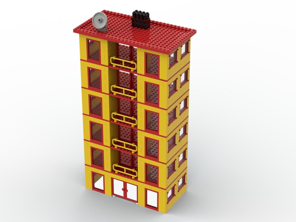 Lego Classic Town Apartment Building