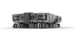 Dune Spice Harvester V2 (with interior)
