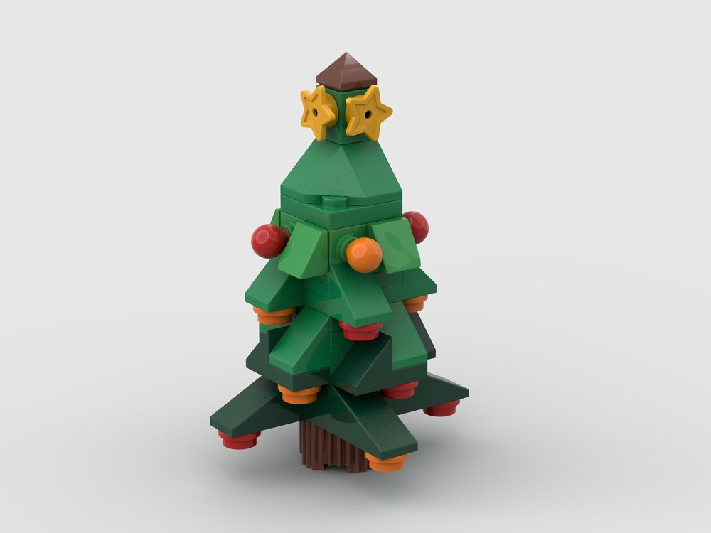 Lego Green Xmas tree ornament