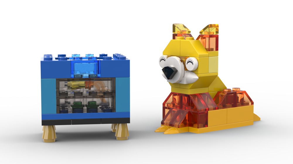Lego 11013 Cat and golden fish