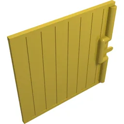 Door Sliding - Type 1 / Yellow