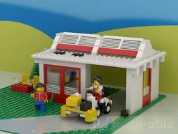6380 Warehouse with forklift