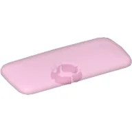 Clikits Icon, Rectangle 3L with Pin / Trans-Pink
