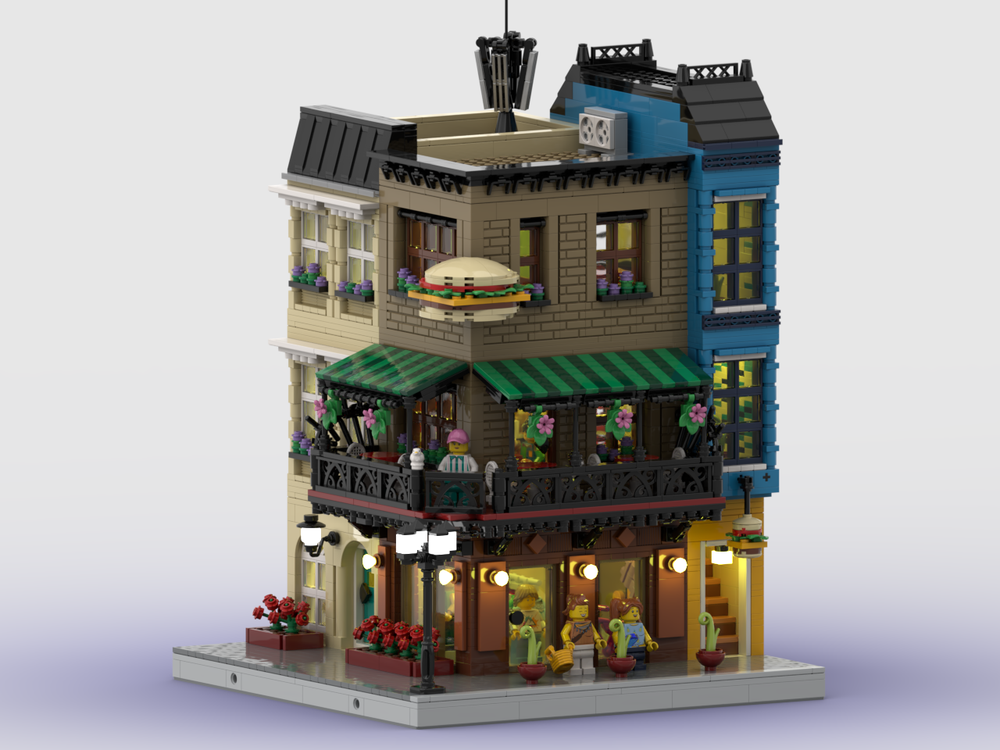 Lego New Orleans Hamburger Joint