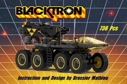 Mobile tow truck transport Blacktron I 6950