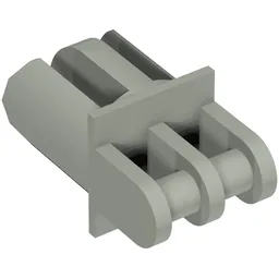 Arm Grab Jaw Holder, 3 Fingers / Light Gray