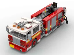 Lego Fire Department - Fire Truck #3 - 8 Stud Speed Champions