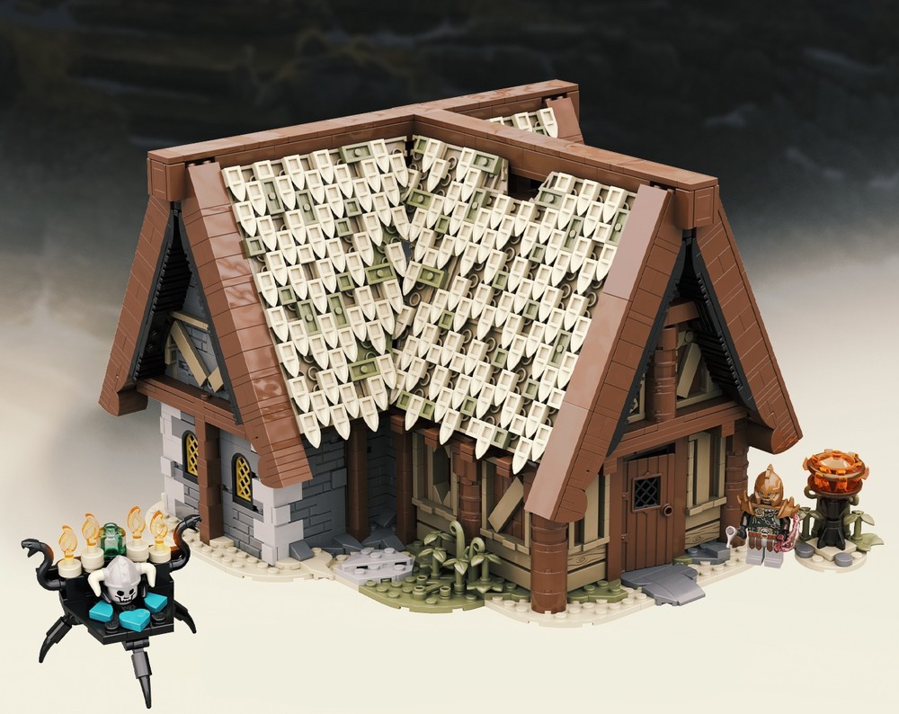 Lego Skyrim Whiterun Breezehome house