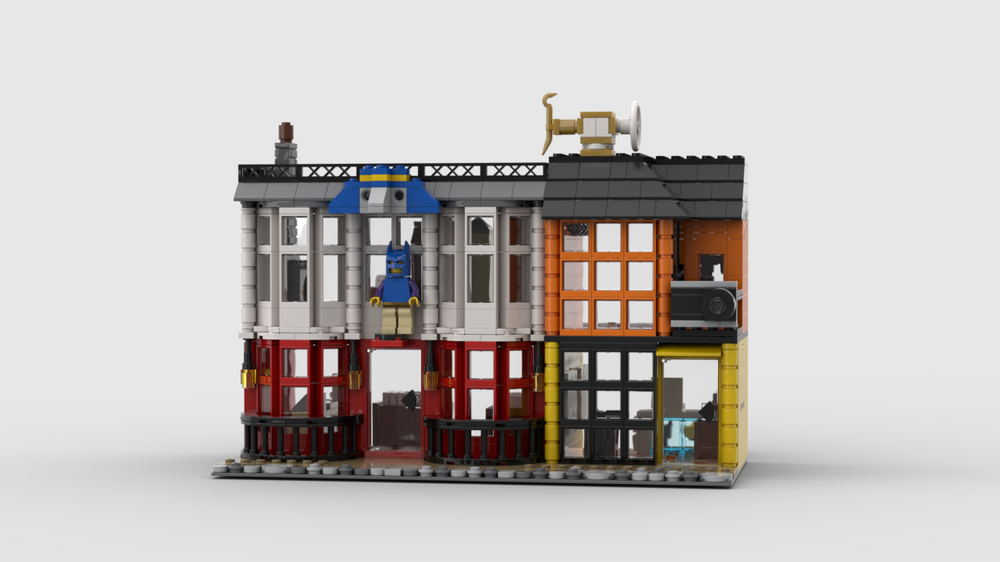 Lego Diagonal Alley Music disc store