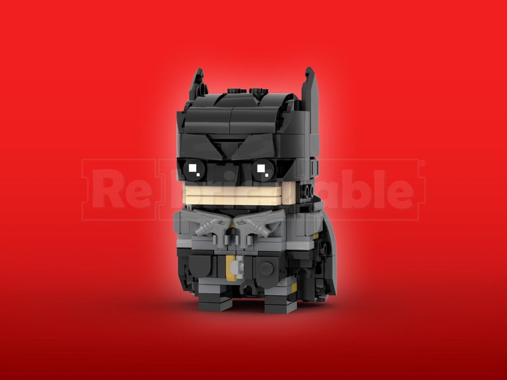 Lego Bat Man Brickheadz LEGO MOC - DC Films The Bat Man