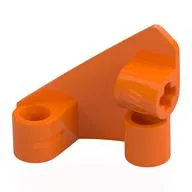 Technic Panel Fairing #10 Medium Triangle Smooth / Orange