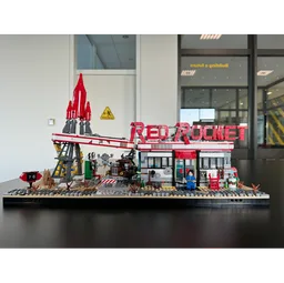 Red Rocket Modular Gas Station from Fallout