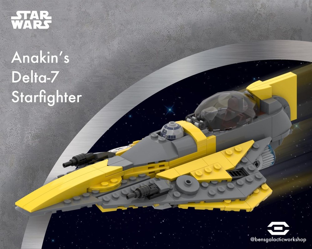 Lego Anakin’s Delta-7 Starfighter