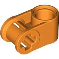 Technic Axle and Pin Connector Perpendicular / Orange