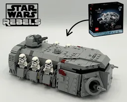 K79-S80 Imperial Troop Transport (ITT) from Rebels (75375 Alternate Model)