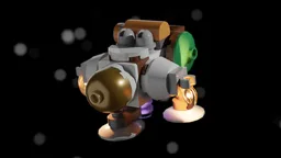 Outer Wilds Hatchling's ship Miniature version