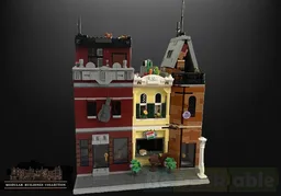 Pizza Restaurant and Music Store - Jazz Club (10312) alternate build